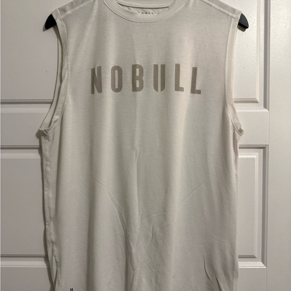 NOBULL Classic Cream Tank Top